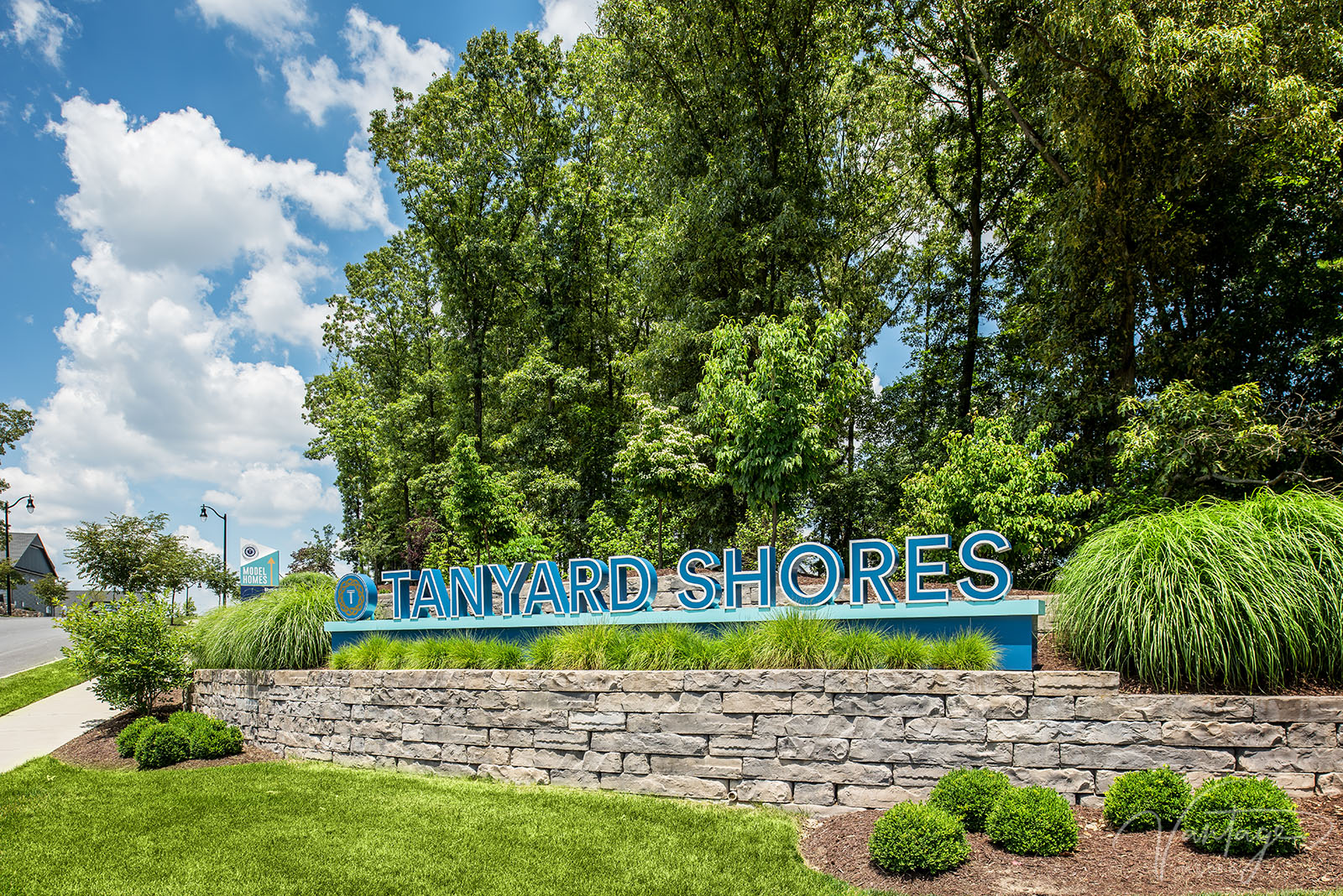 Tanyard Shores Entrance Monument for Ryan Homes