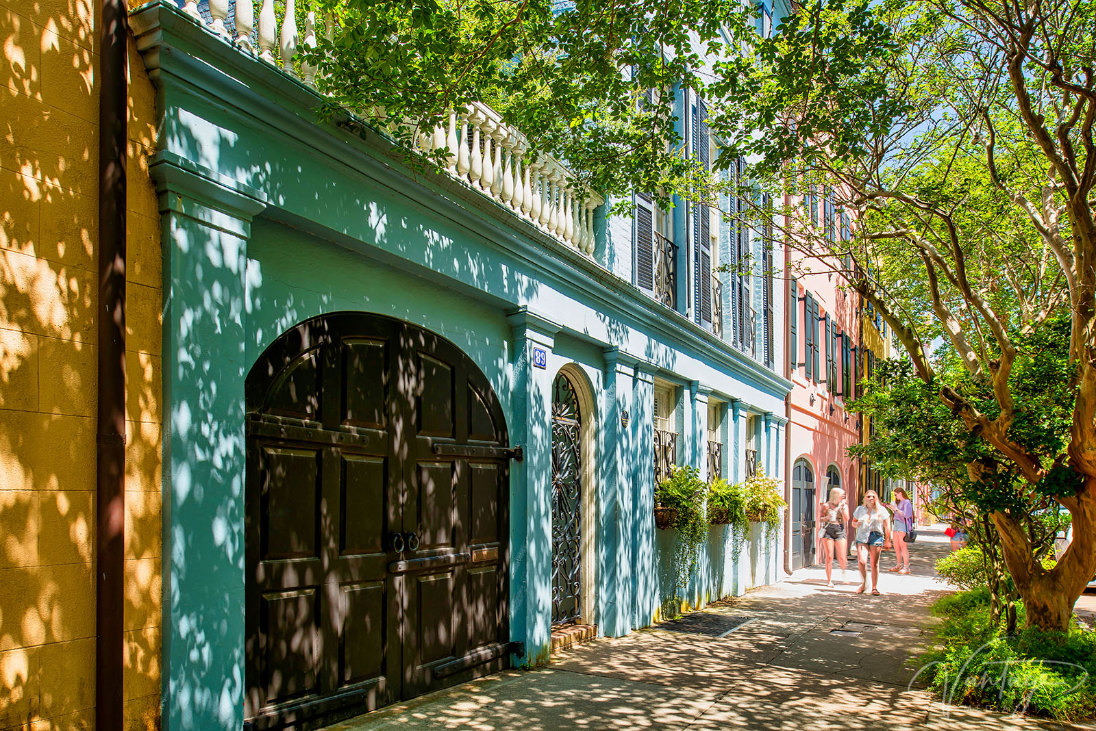 Rainbow Row, Charleston, SC